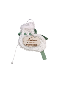 Idée-cadeau découpe personnalisé baptême